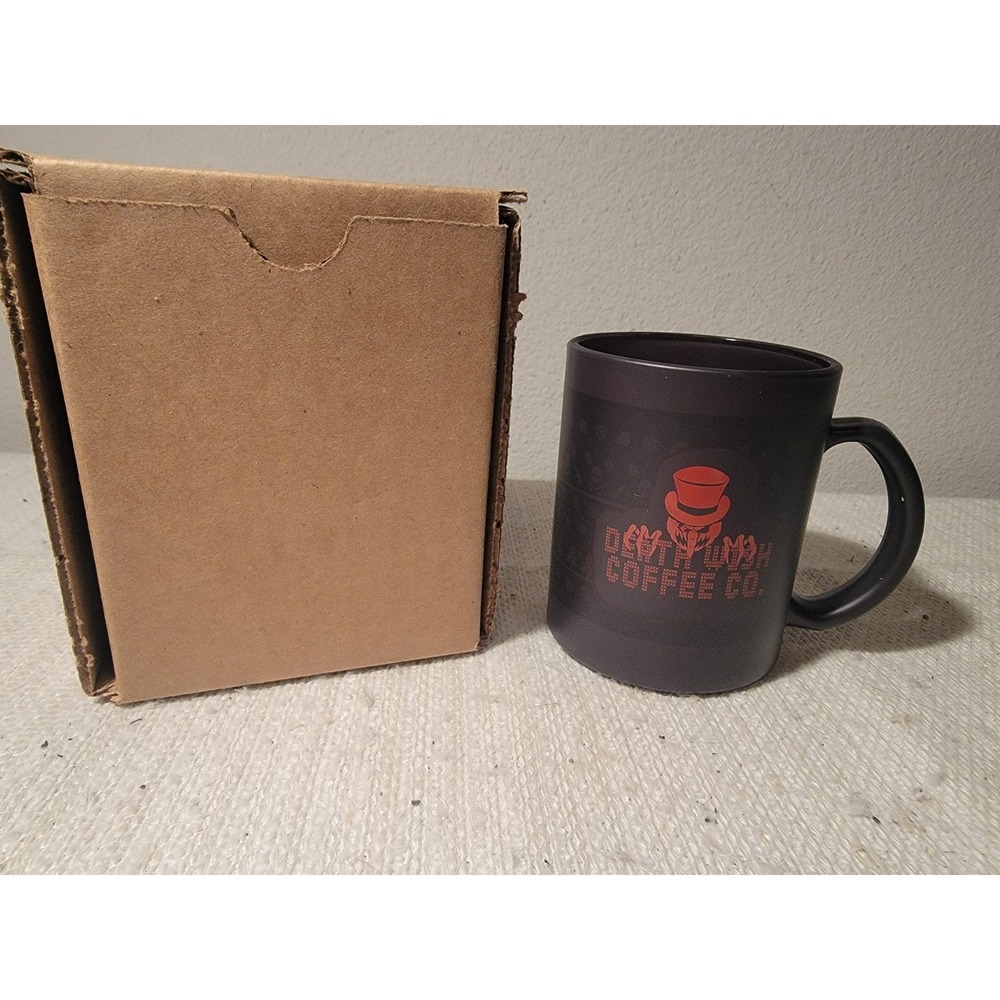 Death Wish Coffee Limited Edition 2025 Frostbite Killer Heat‎ Reactive Mug NEW